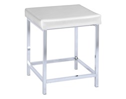 Krzesło DELUXE SQUARE WHITE, uniwersalny taboret, WENKO