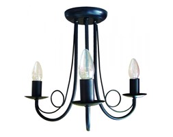 PERŁA lampa przysufitowa 3 x 40W E14 Light Prestige LP-020/3PBLAC