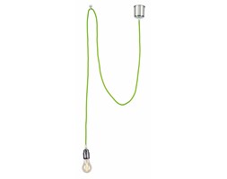 SINGLE lampa wisząca 1 x 60W E27 (przewód zielony ) KASPA 10365113