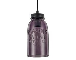 VASTO lampa wisząca 1 x 60W E27 Light Prestige LP-42086/1P fiolet