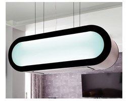 Okap Wyspowy Starlight 90 cm Czarny