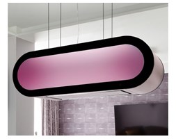 Okap Wyspowy Starlight RGB 90 cm Czarny