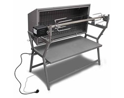 vidaXL Grill ze stali nierdzewnej
