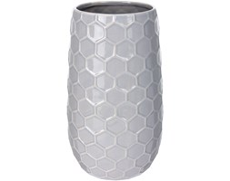 Ceramiczny wazon na kwiaty, dekoracje - wysoki, 21 x Ø 12 cm