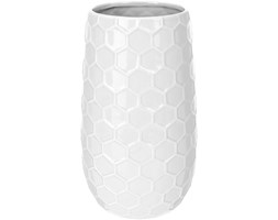 Ceramiczny wazon na kwiaty, dekoracje - wysoki, 21 x Ø 12 cm