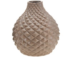 Ceramiczny wazon na kwiaty, dekoracje - okrągły Ø 21 cm