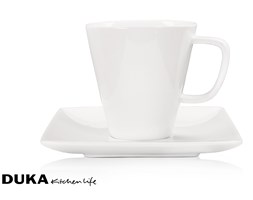 Porcelanowa filiżanka 170 ml ze spodkiem