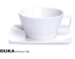 Porcelanowa filiżanka ze spodkiem 400 ml