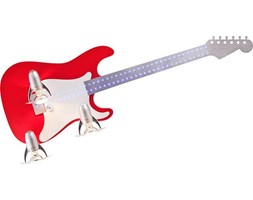 Kinkiet, Guitar Red, 3x40W, E14, Nowodvorski, 4223