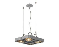 Aixlight R2 Square Led Qpar111 srebrnoszary SLV 159234