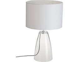 Lampa stołowa, biurkowa, Meg White, 1x60W, E27, Nowodvorski, 5770