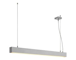 Lampa wisząca Glenos 2mb 3000K aluminium anod. SLV 210014