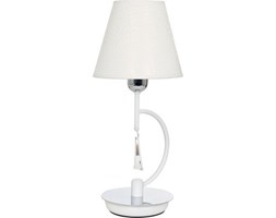 Lampa stołowa, biurkowa, Ellice White, 1x60W, E14, Nowodvorski, 4506