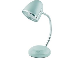 Lampa stołowa, biurkowa, Pocatello Silver, 1x18W, E27, Nowodvorski, 5795