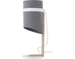 Lampa biurkowa Emy, szary abażur, Nowodvorski 6916