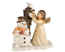 Figurka Christmas Mail 16.5 cm Goebel 41-555-07-1