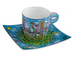 Filiżanki espresso Fun in the Sun with Friends 100 ml James Rizzi Goebel 26-101-88-1