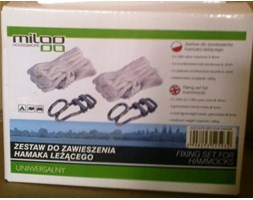 Zestaw do zawieszania hamaka leżącego