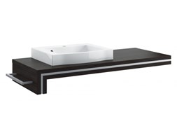 AQUAFORM ANCONA konsola podumywalkowa 120 cm lewa, legno ciemne