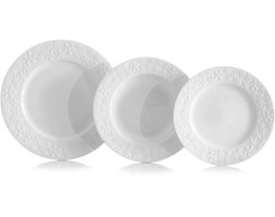 Banquet Zestaw talerzy Blanche 12 sztuk, BEZPŁATNY ODBIÓR: WARSZAWA, WROCŁAW, KATOWICE, KRAKÓW!