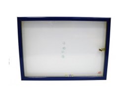 Tablica informacyjna magnetyczna 37 x 52cm NIEBIESKA marki ARDA