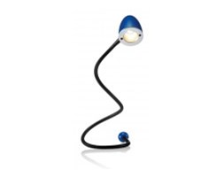 Lampa biurkowa USB snake granatowa HANSA