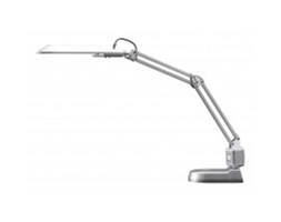 Lampa biurkowa ecostar srebrna HANSA