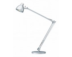 Lampa biurkowa valencia srebrna HANSA