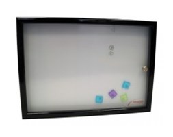 Tablica informacyjna z powierzchnią magnetyczną 37x52cm ARDA czarna