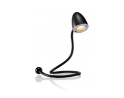 Lampa biurkowa USB snake czarna HANSA