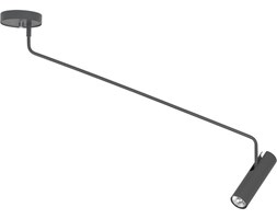 Lampa EYE SUPER GRAPHITE I plafon C 6631
