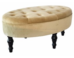 PUFA PIKOWANA VELVET"BEIGE QUEEN"96,5,x42x58cm