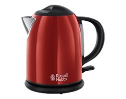Russell Hobbs czajnik elektryczny 20191-70 Flame Red Compact, BEZPŁATNY ODBIÓR: WARSZAWA, WROCŁAW, KATOWICE, KRAKÓW!