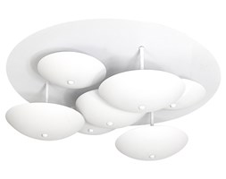 MULTI LED lampa przysufitowa 7 x 6W LED plafon biały designerska lampa płaska lampa led MILAGRO 867
