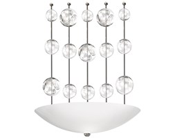 PERLA BIANCO LED kinkiet 1 x 10W LED kinkiet kule kinkiet ledowy design MILAGRO 856