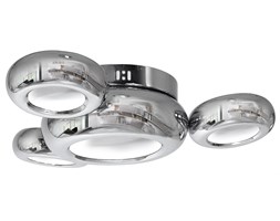 SPACE LED plafon 30W LED lampa sufitowa płaska ledowa owalna chromowa MILAGRO 412