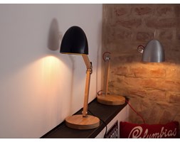 Lampa biurowa czarna - stołowa - nocna - gabinetowa - VELEKA