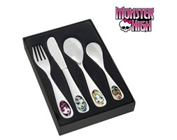 Sztućce dla dziecka komplet MONSTER HIGH - P:OS - 20142