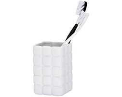 Pojemnik na szczoteczki do zębów CUBE WHITE, WENKO