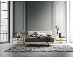 ŁÓŻKO 180 ALTEA Z WEZGŁOWIEM GIĘTYM I LAKIEROWANYM