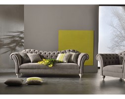 LUKSUSOWA SOFA 3OSOBOWA SHAGGY 243 CM VENETA SEDIE MOŻLIWOŚĆ PERSONALIZACJI- PRODUKT WŁOSKI