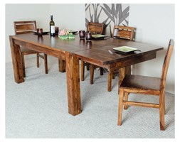 Stół drewniany jadalniany 160/260cm Light Walnut