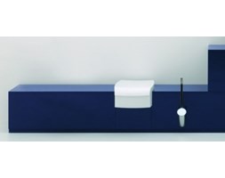Flaminia Una Półka do WC/Bidetu 135-200 cm jasny dąb UNA135WB