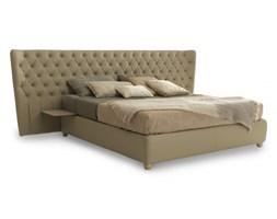 ŁÓŻKO 160X200 SELENE EXTRA LARGE TAPICEROWANE WEZGŁOWIE BOLZAN LETTI- PRODUKT WŁOSKI