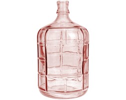Szkalny wazon PINK na kwiaty, dekoracje - wysoki