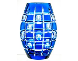Wazon kryształowy na kwiaty kolorowy 25 cm -8122-