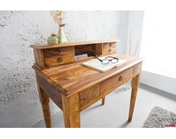 Sekretarzyk biurko Honey drewno sheesham 90cm (Z36340) Interior