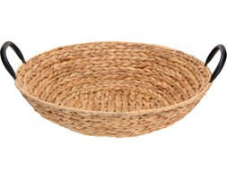 Okrągły kosz na owoce, pleciony - Ø 45 cm