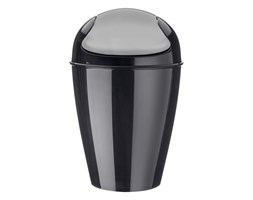 Kosz na śmieci DEL M, 12 l - kolor czarny, KOZIOL