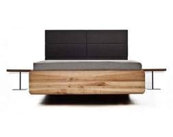 Łóżko Boxspring drewniane